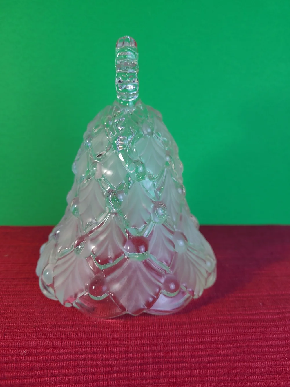 Mikasa Winter Dreams Crystal Christmas Bell Made In Germany
